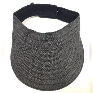 TORRID Black Packable Woven Travel VISOR